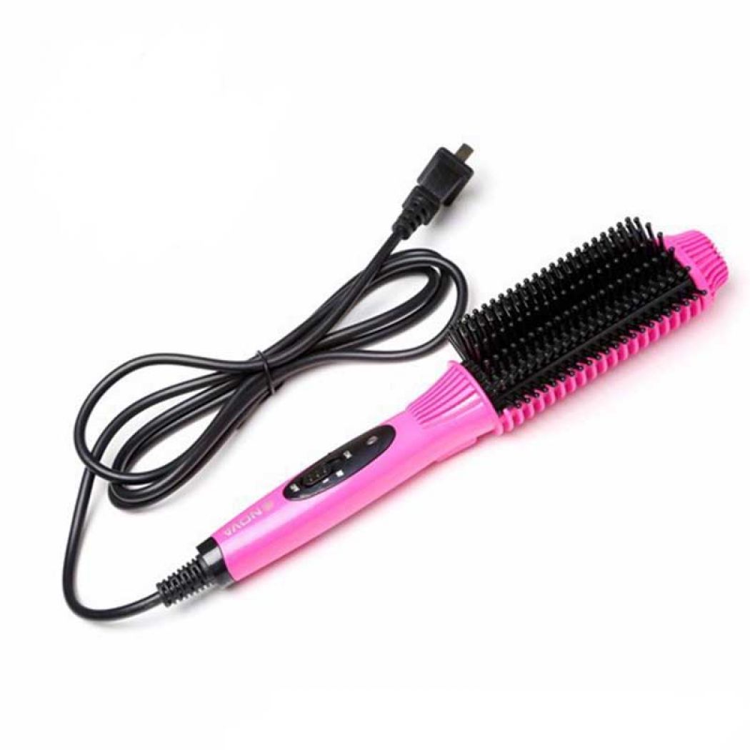 Nova 2in1 Hair Straightener Comb Brush NHC-8810